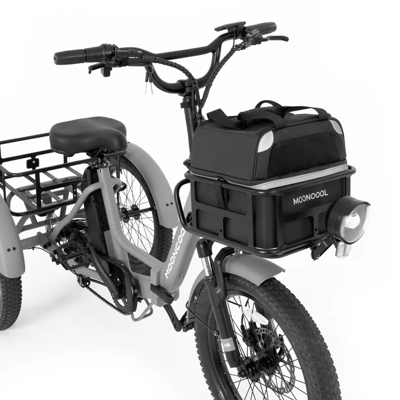 Mooncool E-Dreirad Haustierbox vorne