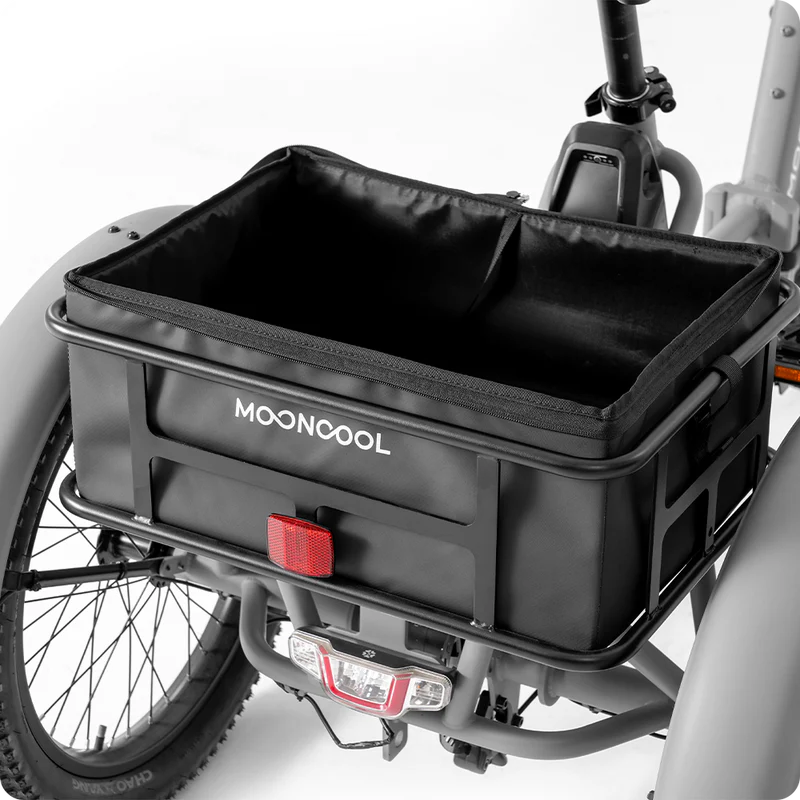 Mooncool E-Dreirad Haustierbox hinten