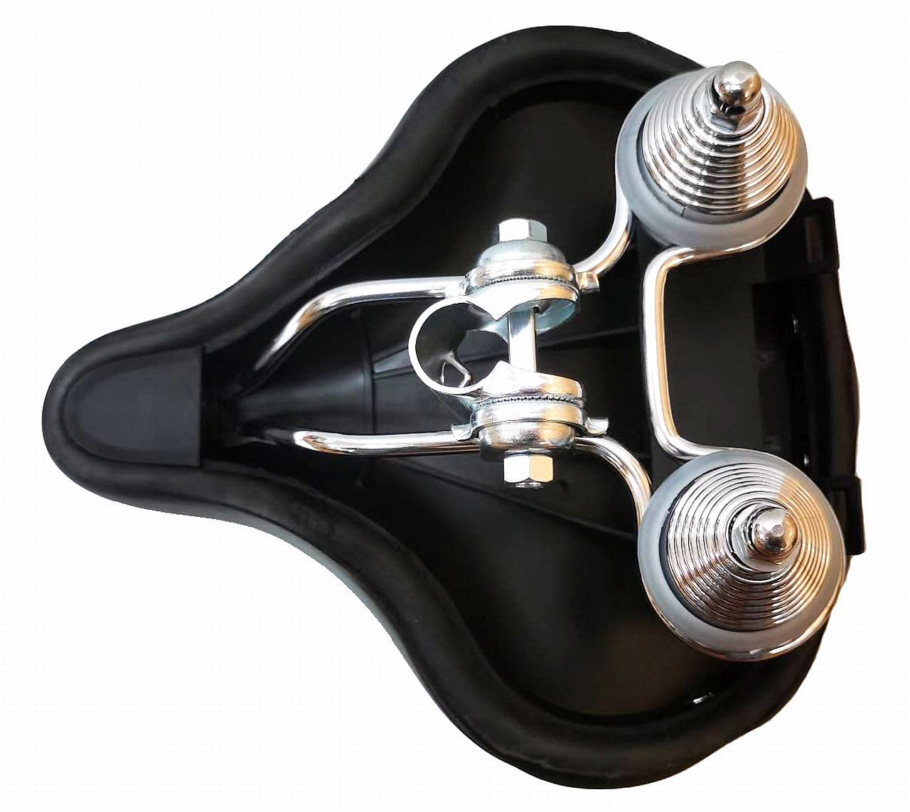 Sattel mit Zug- und Druckfeder (wasserdicht)