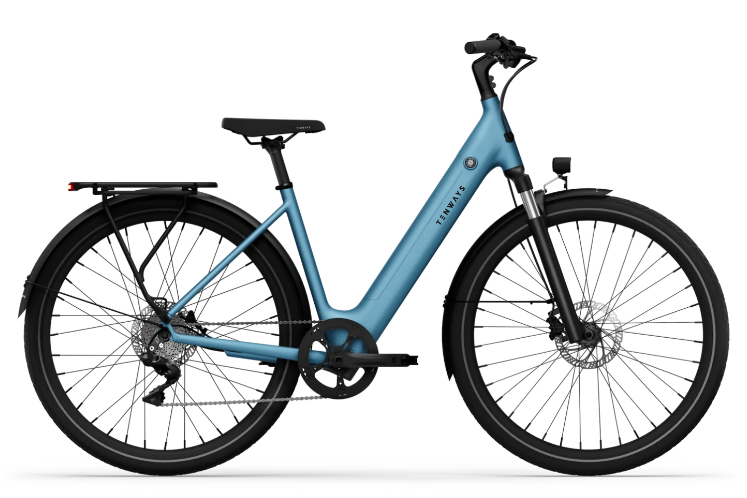 Tenways CGO800Plus Wave – Urban E-Bike, C-9 Motor, 475 Wh, 8-Gang – Der Holländer Fahrradgeschäft