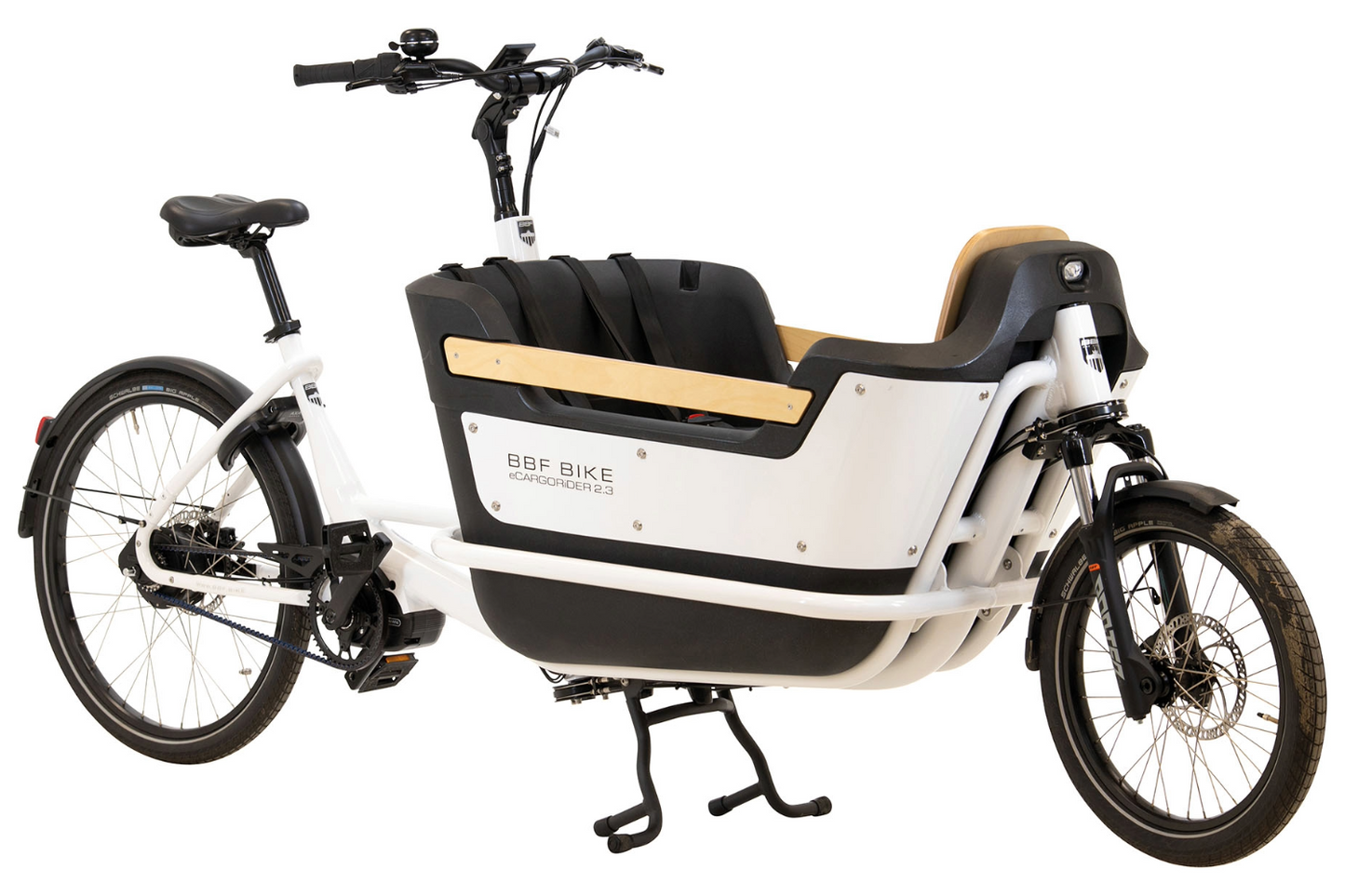 BBF eCargorider 2.3 Lastenrad | E-Cargo für 3 Kinder 630Wh