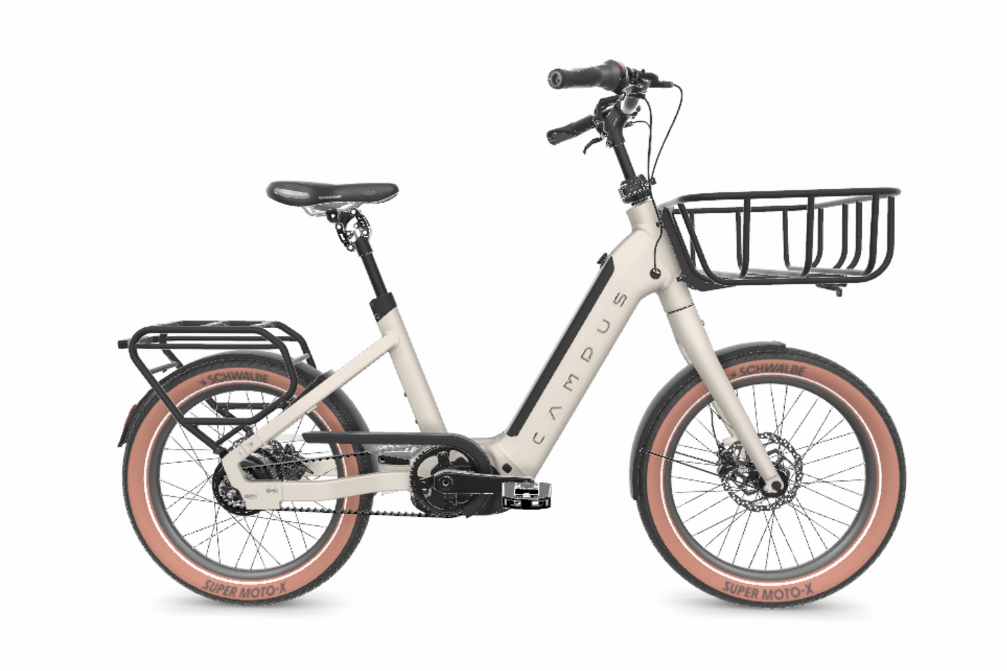 Campus Flex:E One-Size 20-Zoll E-Bike | Bosch PX & Riemenantrieb