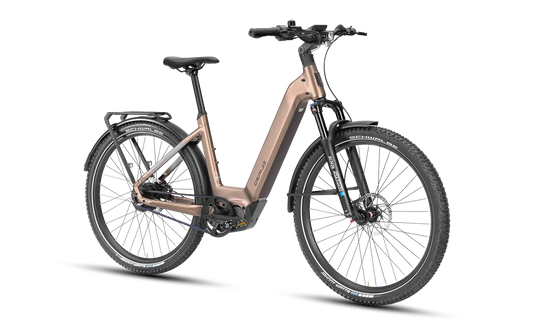 DERUIZ Mica Pro 2026 Trekking E-Bike mit Riemenantrieb und 720Wh Akku