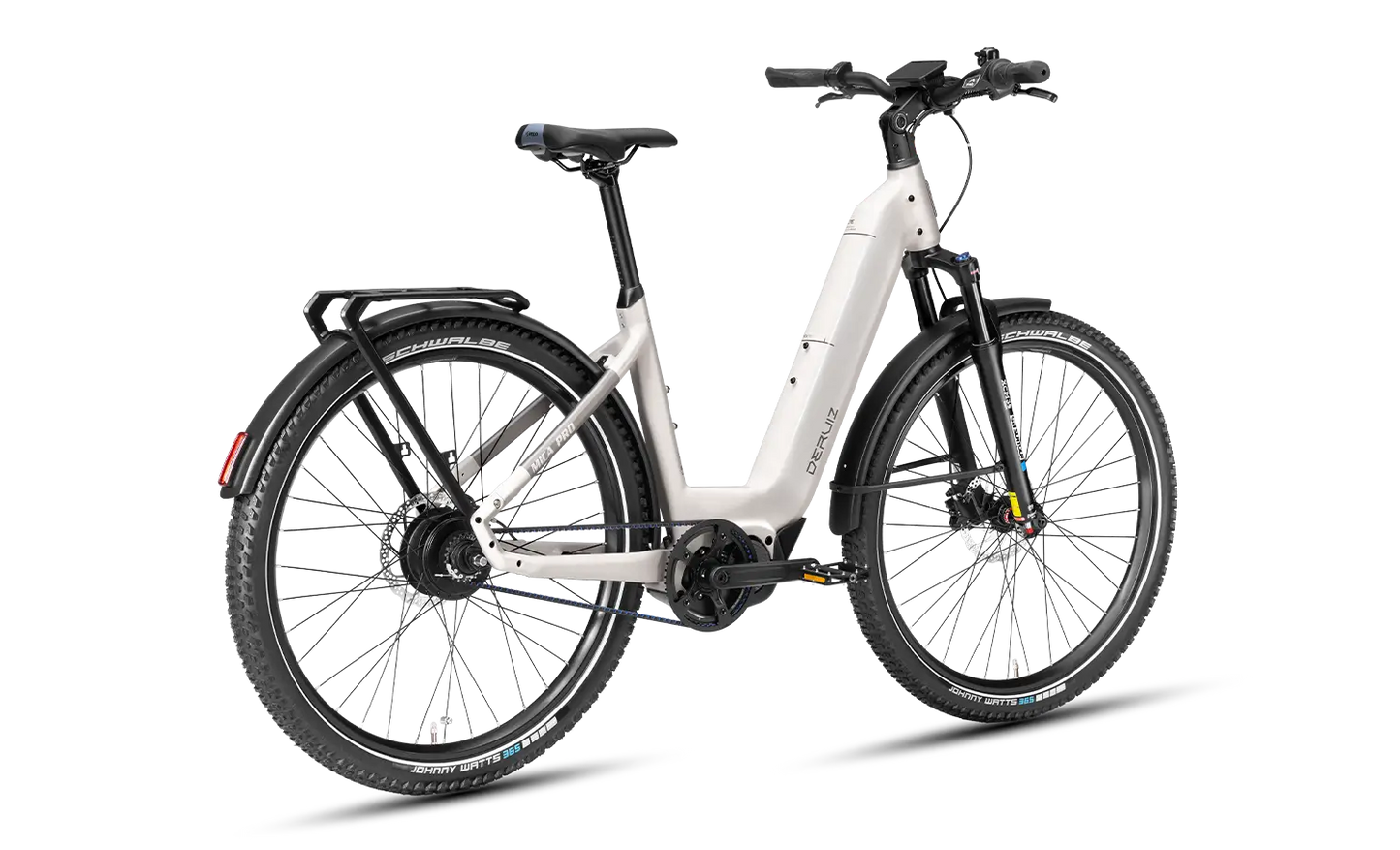 DERUIZ Mica Pro 2026 Trekking E-Bike mit Riemenantrieb und 720Wh Akku