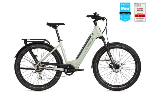 DERUIZ Quartz SUV 2026 E-Bike mit Shimano 8-Gang und 644Wh Akku