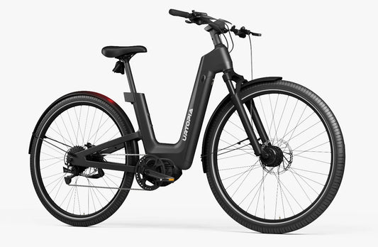 Urtopia E-Bike Fusion mit Shimano-CUES-Schaltung und Carbonfaser