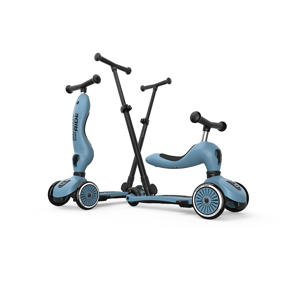 Highwaykick 1 Push & Go Kinderroller 2-in-1 | ab 1 Jahr