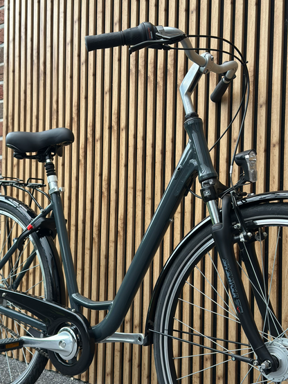 K-Line Comfort Tiefeinsteiger Citybike 5-Gang Rücktritt 50cm Anthrazit