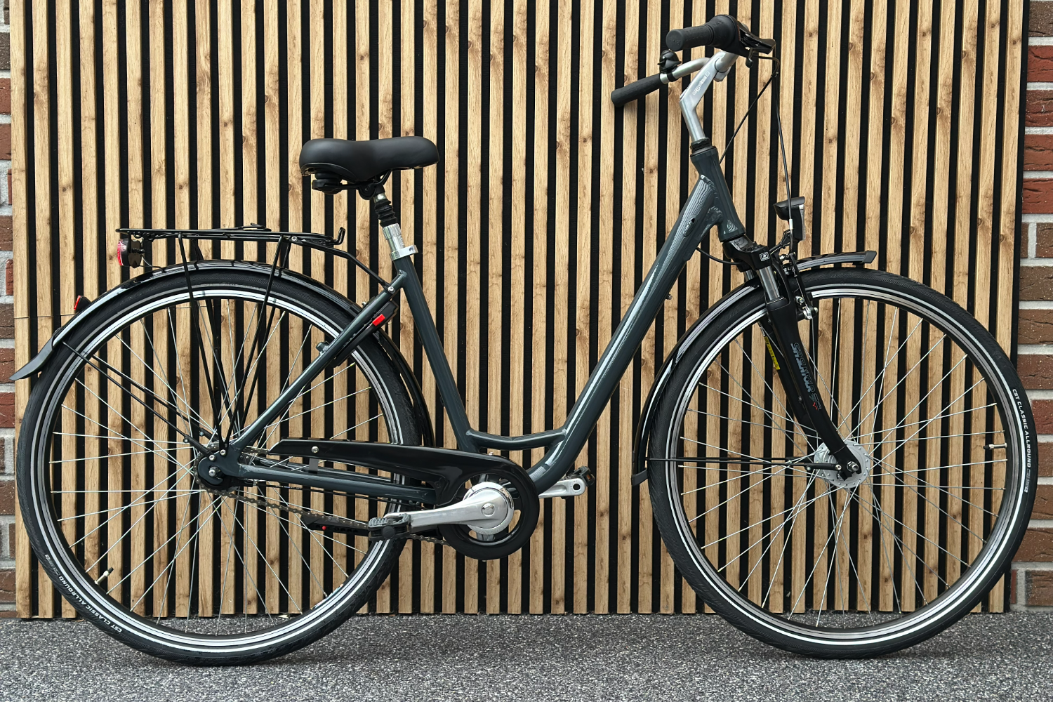 K-Line Tiefeinsteiger Citybike 5-Gang Rücktritt 50cm Anthrazit – Der Holländer Fahrradgeschäft