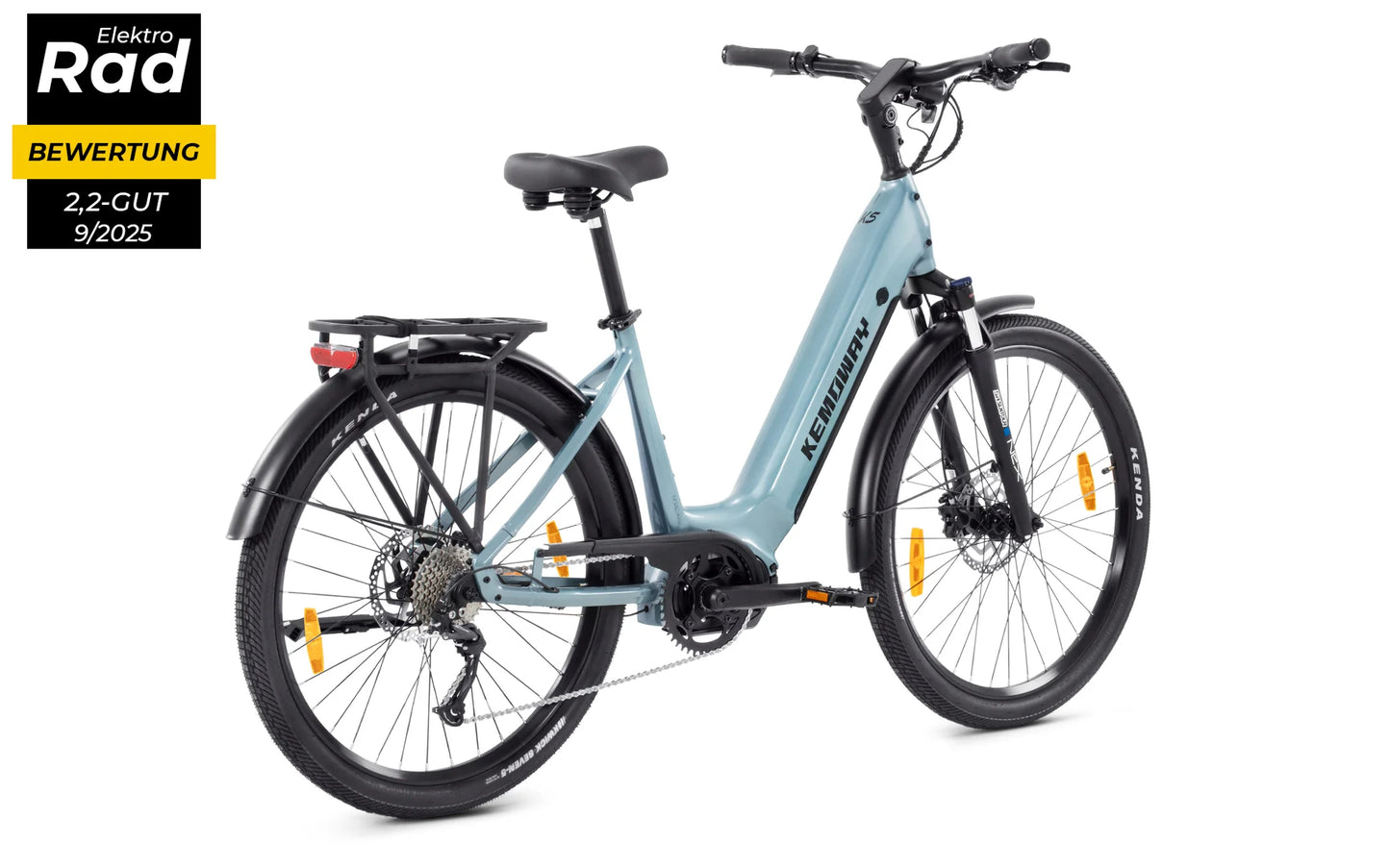 KEMOWAY City E-Bike K5 Shimano Altus 9-Gang / ANANDA 110NM Mittelmotor / Samsung Akku 720Wh