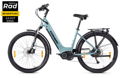 KEMOWAY City E-Bike K5 Shimano Altus 9-Gang / ANANDA 110NM Mittelmotor / Samsung Akku 720Wh