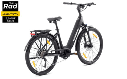KEMOWAY City E-Bike K5 Shimano Altus 9-Gang / ANANDA 110NM Mittelmotor / Samsung Akku 720Wh