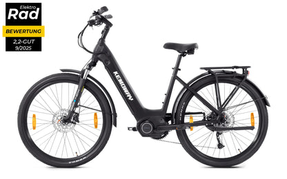 KEMOWAY City E-Bike K5 Shimano Altus 9-Gang / ANANDA 110NM Mittelmotor / Samsung Akku 720Wh