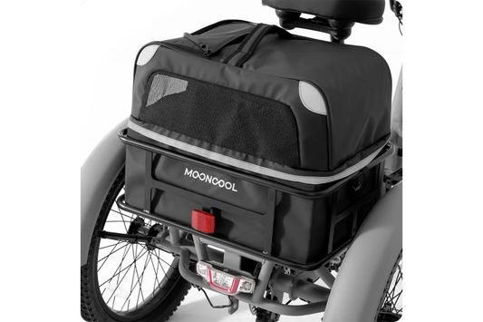Mooncool E-Dreirad Haustierbox hinten