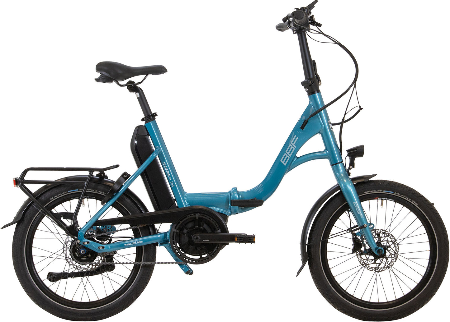 BBF E-Faltrad Houston AL545 Spezial 20 Zoll – Bosch Active Line, 545 Wh
