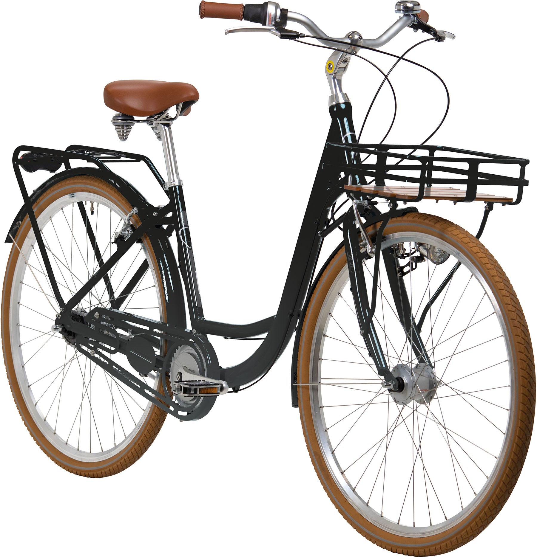 bbf hollandrad BBF Cityrad Brügge 1.0 Wave – komfortables Citybike mit Wave-Rahmen – Der Holländer Fahrradgeschäft
