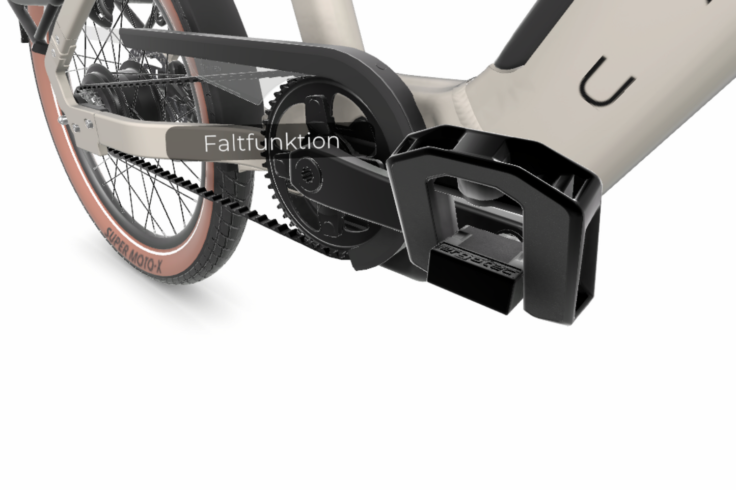 Campus Flex:E One-Size 20-Zoll E-Bike | Bosch PX & Riemenantrieb
