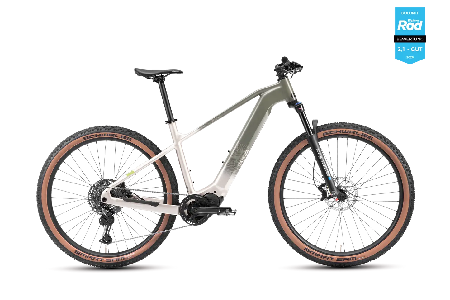 DERUIZ Dolomit 2026 MTB E-Bike mit Shimano Cues 11-Gang und 720Wh Akku