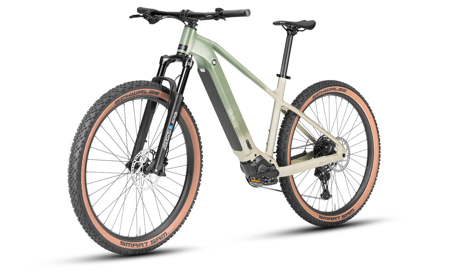 DERUIZ Dolomit 2026 MTB E-Bike mit Shimano Cues 11-Gang und 720Wh Akku