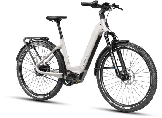 DERUIZ Mica Pro 2026 Trekking E-Bike mit Riemenantrieb und 720Wh Akku