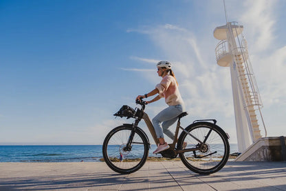 DERUIZ Mica Pro 2026 Trekking E-Bike mit Riemenantrieb und 720Wh Akku