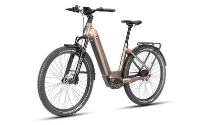 DERUIZ Mica Pro 2026 Trekking E-Bike mit Riemenantrieb und 720Wh Akku