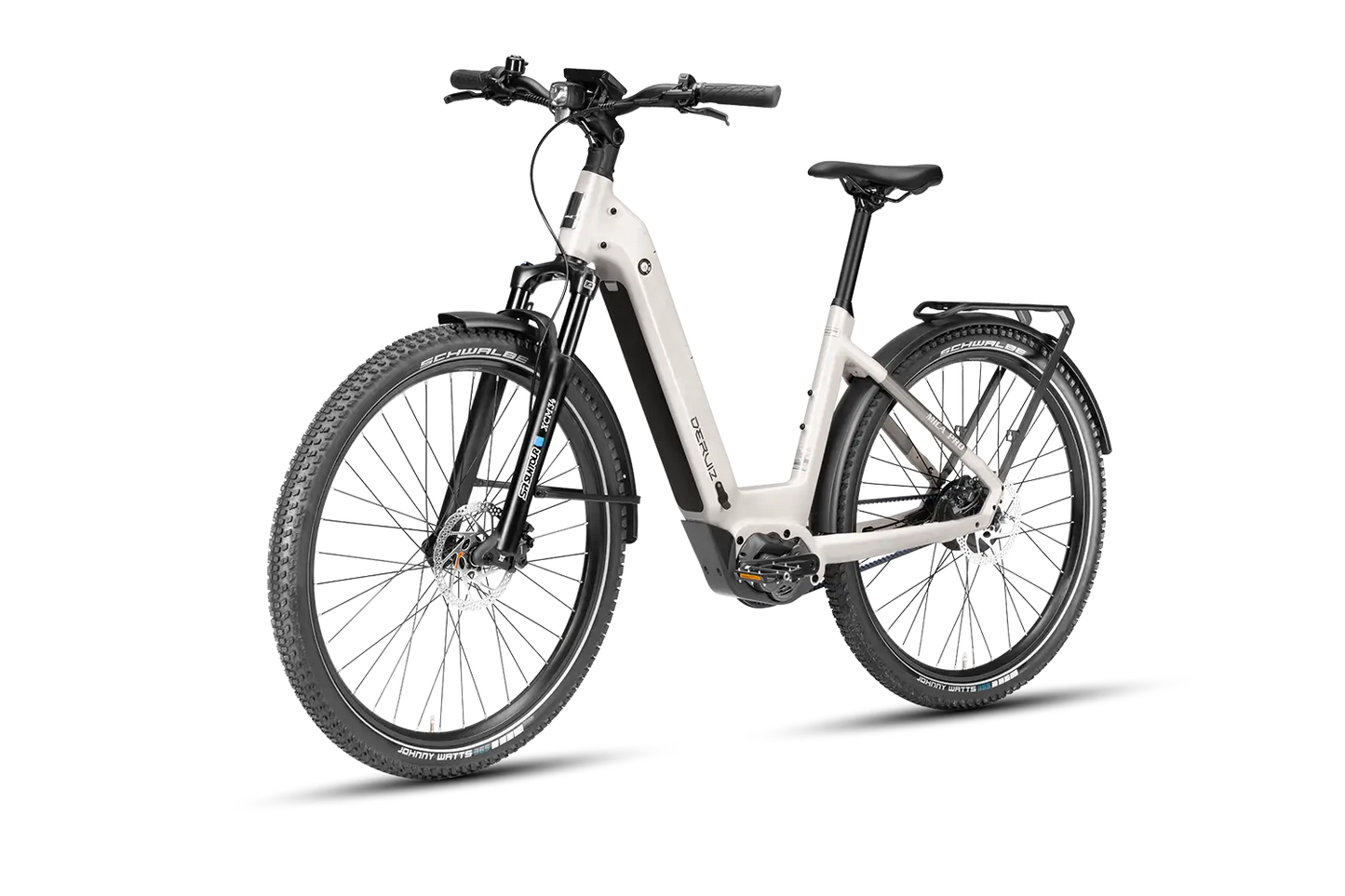 DERUIZ Mica Pro 2026 Trekking E-Bike mit Riemenantrieb und 720Wh Akku