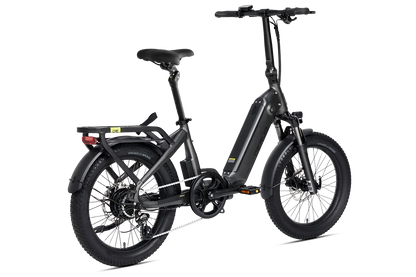 DERUIZ Peridot E-Faltrad mit breiten Reifen und 500Wh Akku