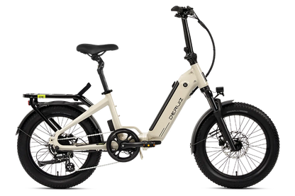 DERUIZ Peridot E-Faltrad mit breiten Reifen und 500Wh Akku