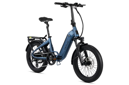 DERUIZ Peridot E-Faltrad mit breiten Reifen und 500Wh Akku