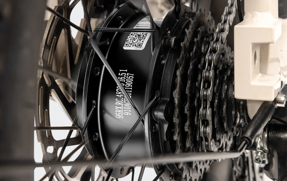 DERUIZ Peridot faltbares und komfortables E-Bike für flexible Stadtmobilität