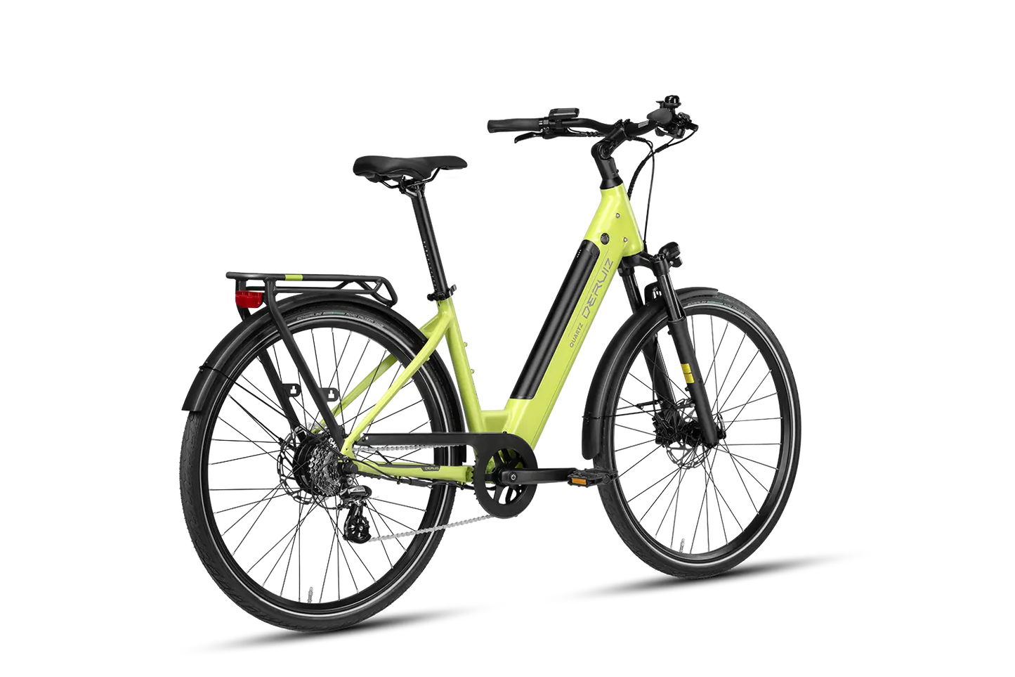 DERUIZ Quartz 2026 City E-Bike mit Shimano 8-Gang und 644Wh Akku