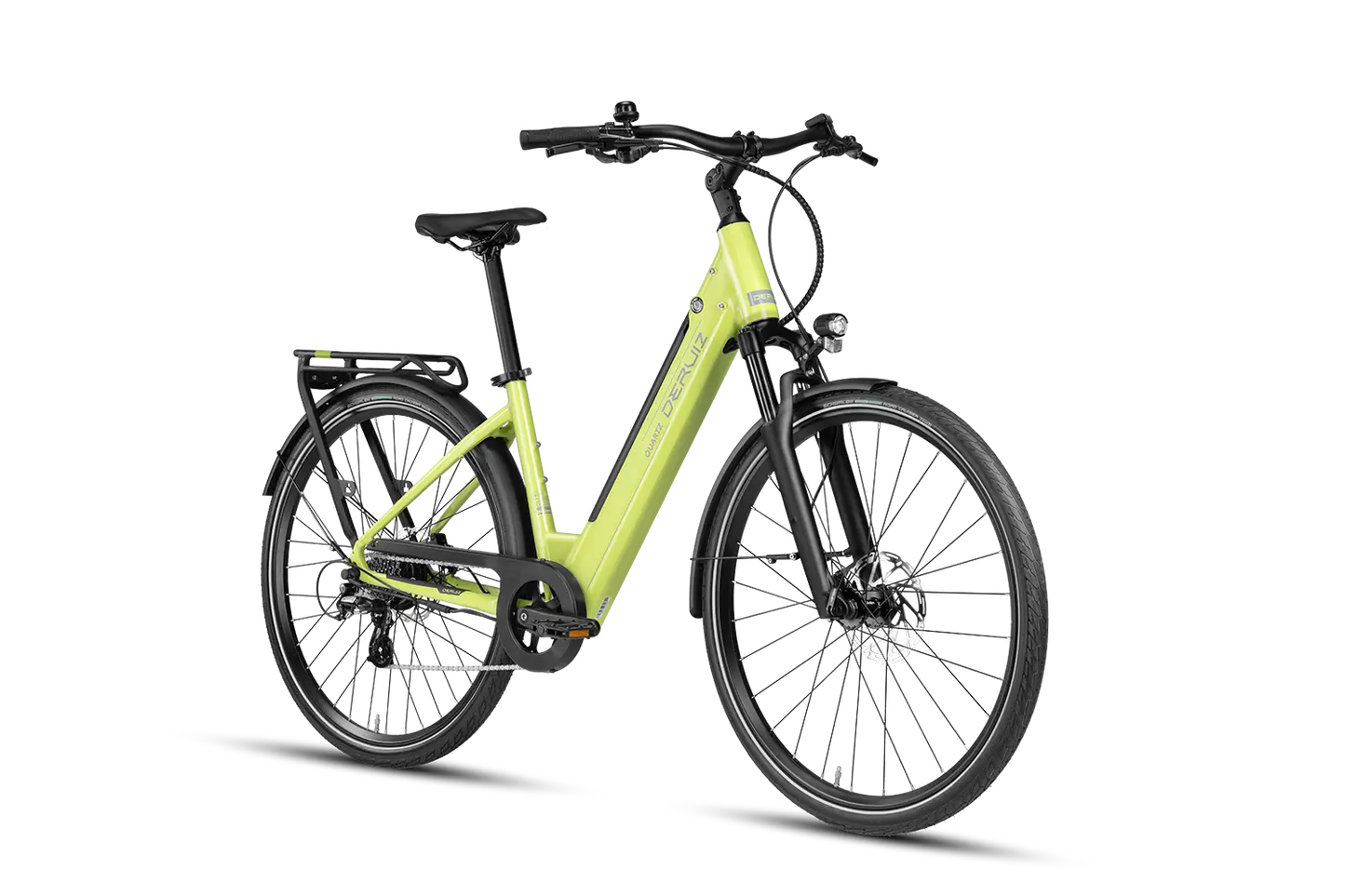 DERUIZ Quartz 2026 City E-Bike mit Shimano 8-Gang und 644Wh Akku