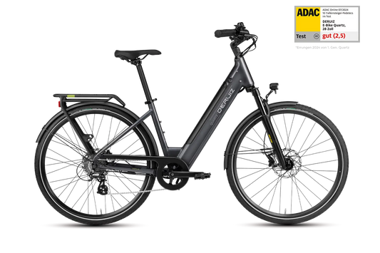 DERUIZ Quartz 2026 City E-Bike mit Shimano 8-Gang und 644Wh Akku