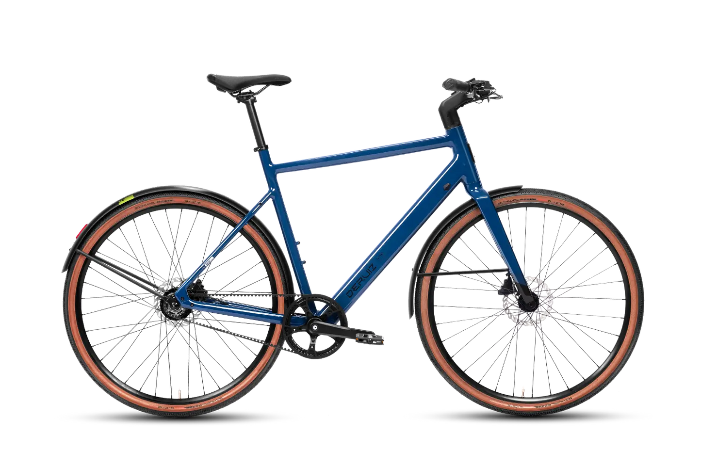 DERUIZ Turmali 2025 Premium E-Bike in stilvollem Blau für City- und Trekkingtouren