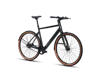 DERUIZ Turmali 2025 Premium E-Bike in Schwarz für komfortables Stadt- und Trekkingfahren