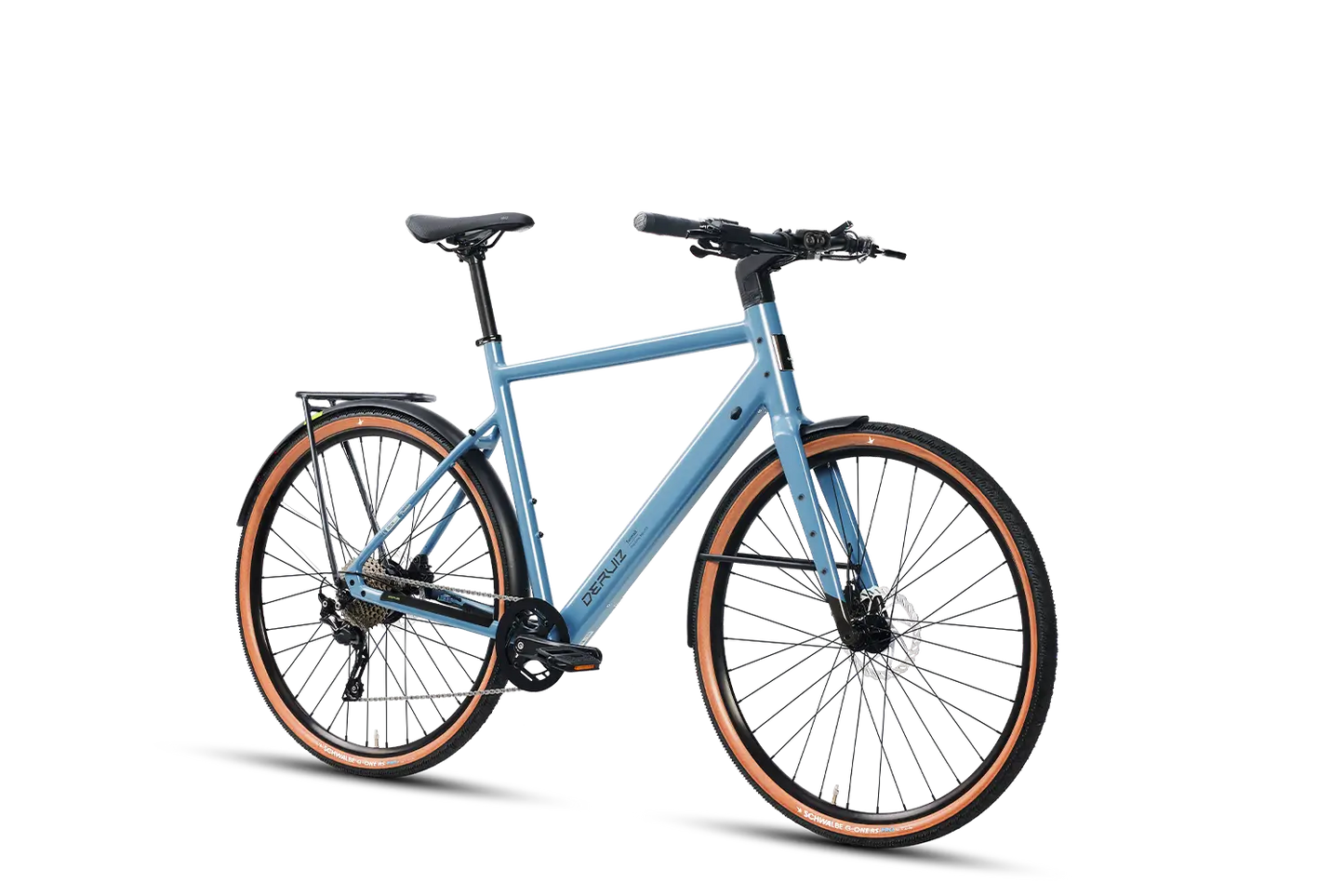 DERUIZ Turmali-Premium M/L 2026 E-Bike Urban mit Shimano 10-Gang und 360Wh Akku