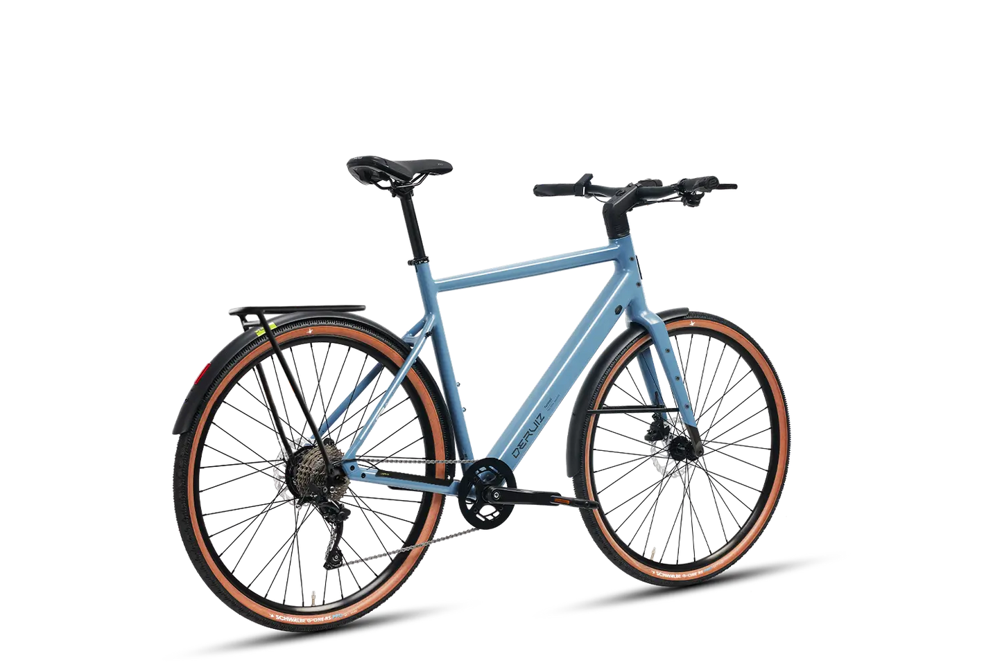 DERUIZ Turmali-Premium M/L 2026 E-Bike Urban mit Shimano 10-Gang und 360Wh Akku