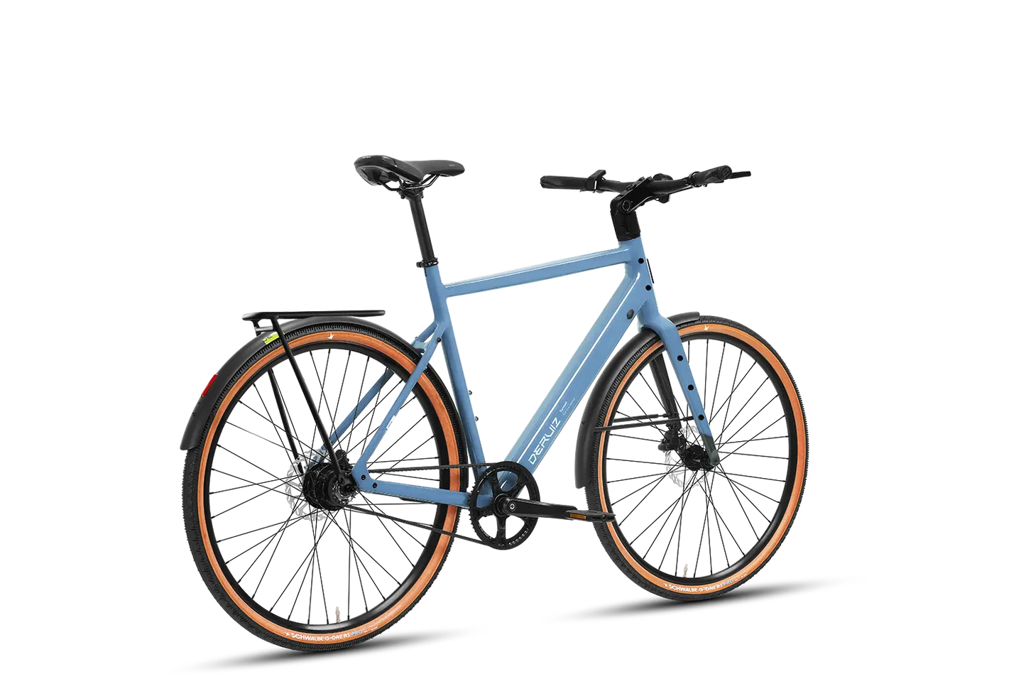 DERUIZ Turmali M/L 2026 E-Bike Urban mit Riemenantrieb und 360Wh Akku