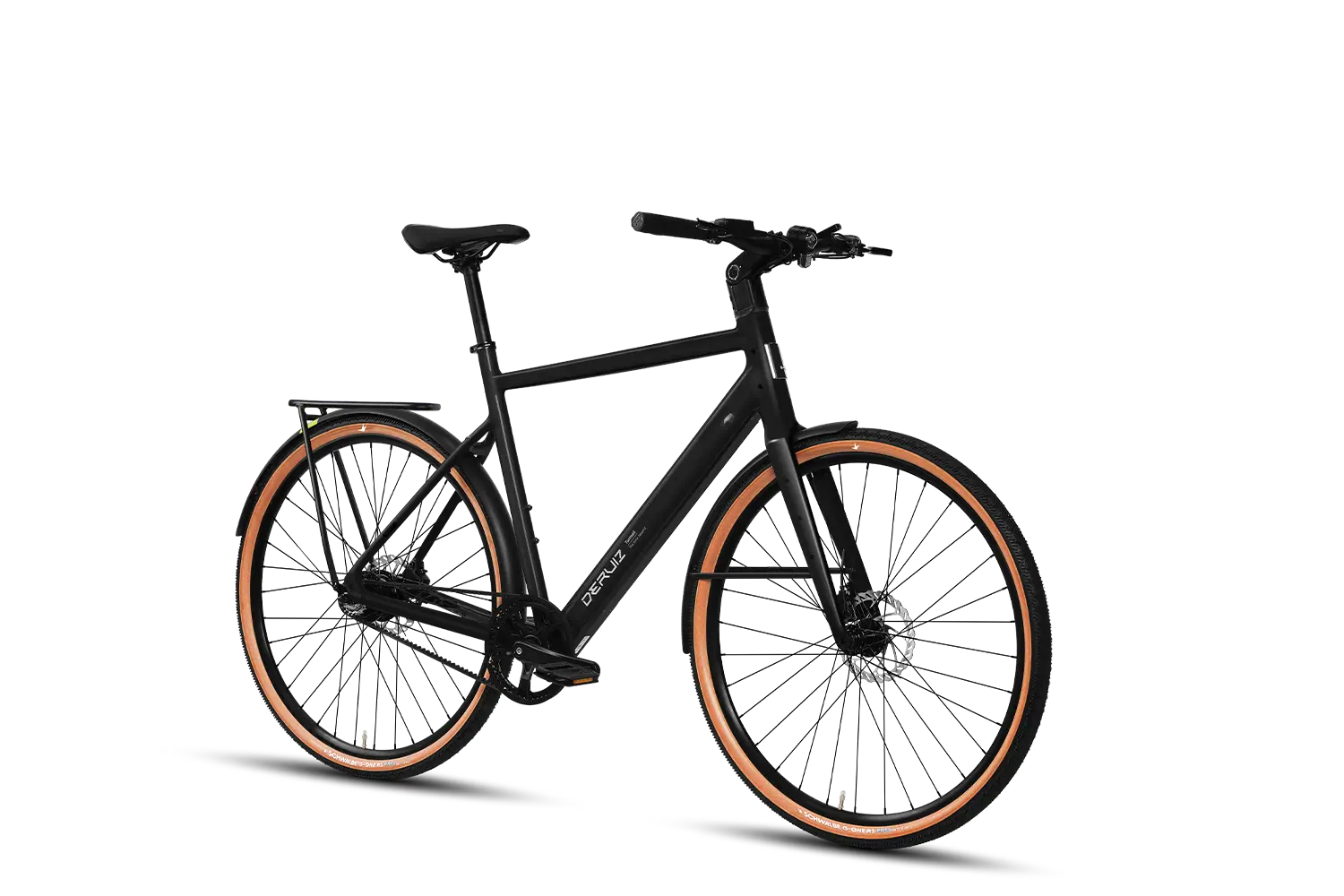 urban bike riemenantrieb DERUIZ Turmali M/L 2026 E-Bike Urban mit Riemenantrieb und 360Wh Akku – Der Holländer Fahrradgeschäft