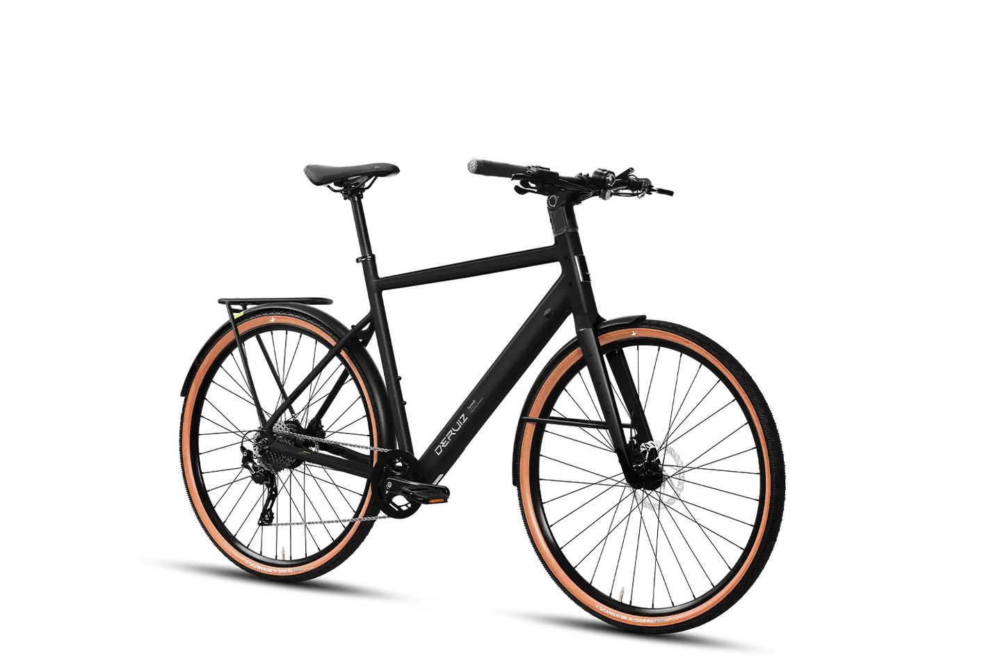 DERUIZ Turmali-Premium M/L 2026 E-Bike Urban mit Shimano 10-Gang und 360Wh Akku