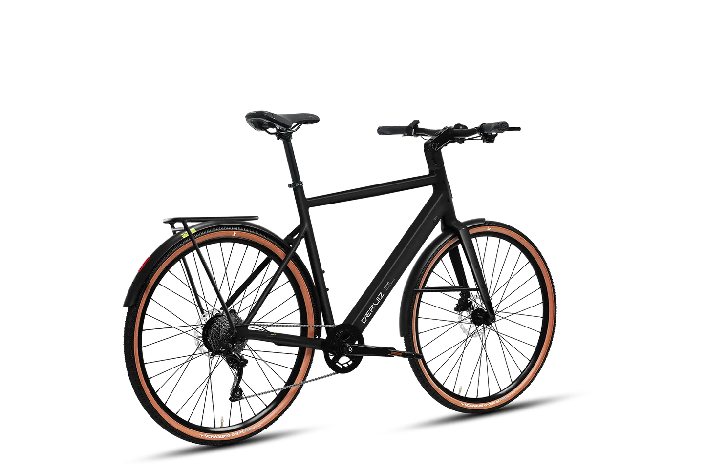 DERUIZ Turmali-Premium M/L 2026 E-Bike Urban mit Shimano 10-Gang und 360Wh Akku
