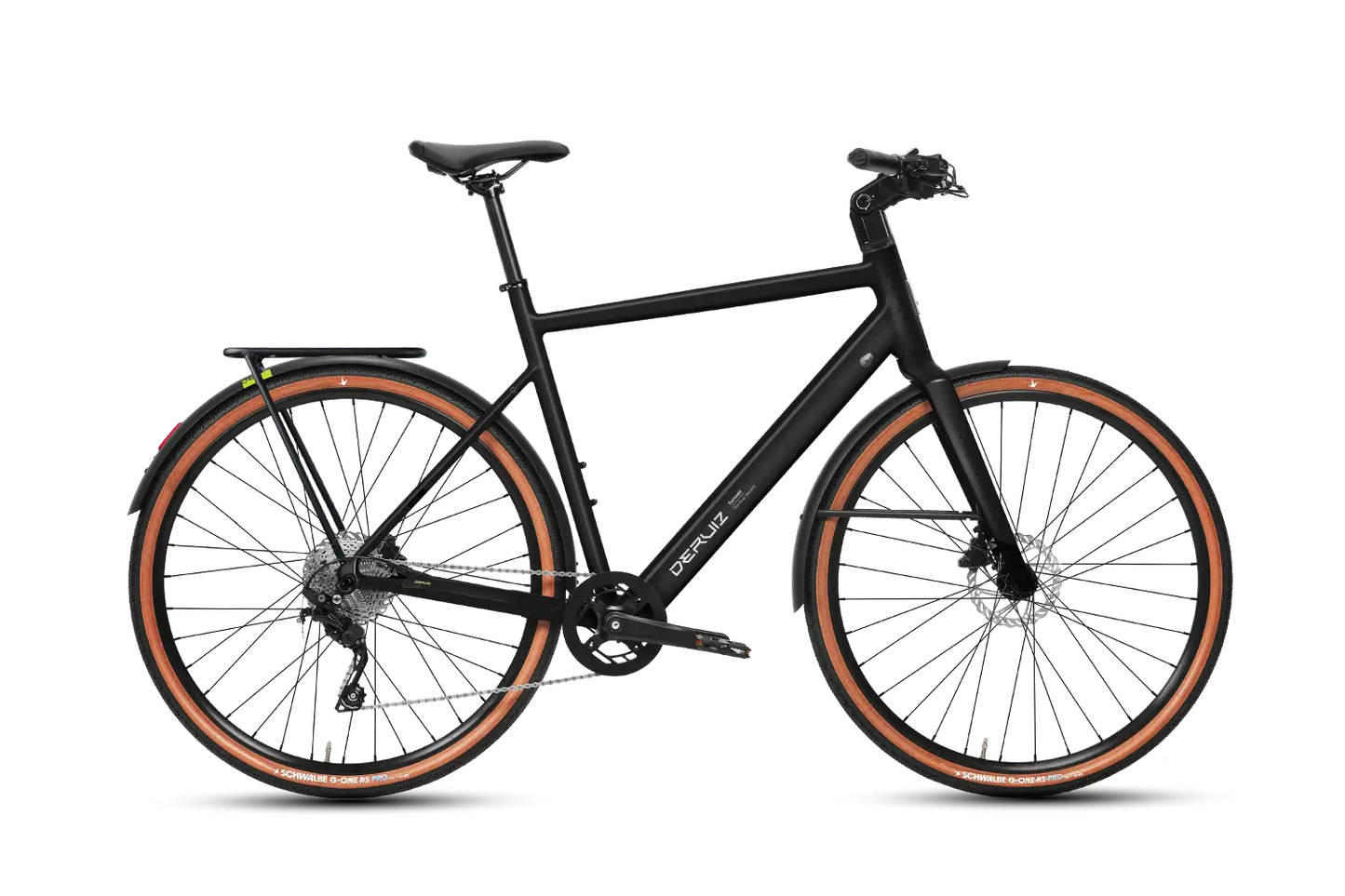 DERUIZ Turmali-Premium M/L 2026 E-Bike Urban mit Shimano 10-Gang und 360Wh Akku