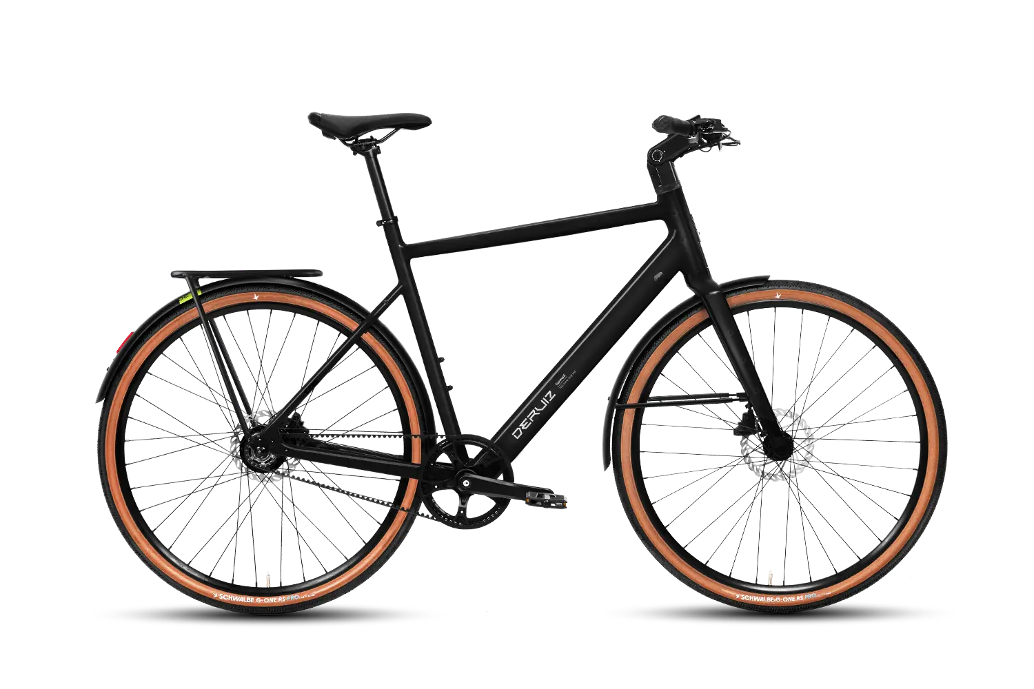 DERUIZ Turmali M/L 2026 E-Bike Urban mit Riemenantrieb und 360Wh Akku – Der Holländer Fahrradgeschäft