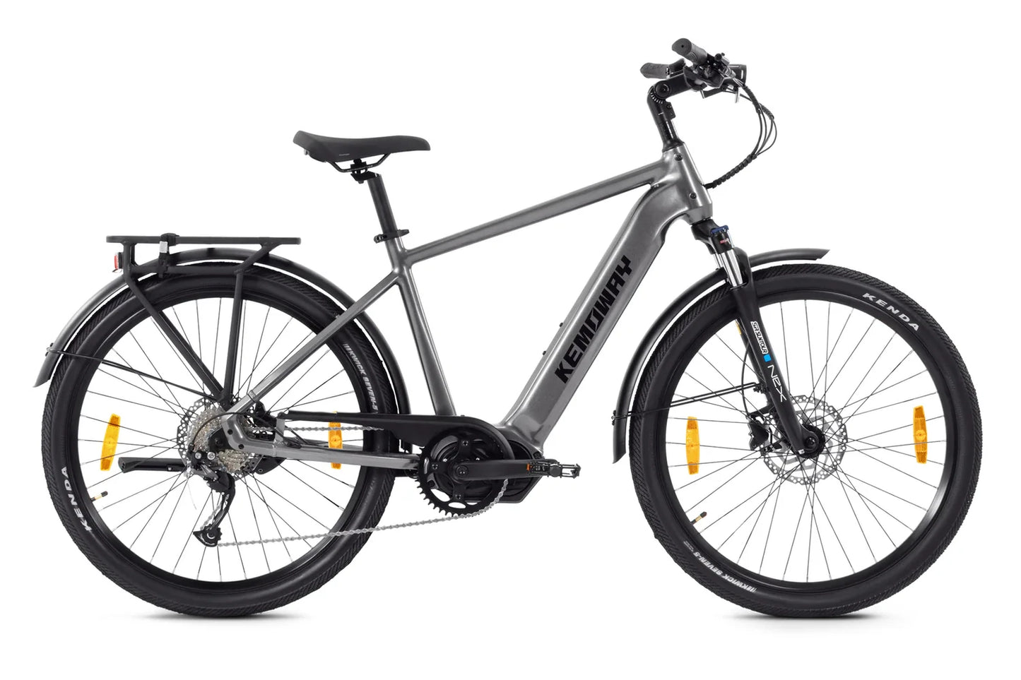 KEMOWAY City E-Bike K6S Shimano Altus 9-Gang / ANANDA 110NM Mittelmotor / Samsung Akku 720Wh