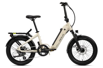 DERUIZ Peridot E-Faltrad mit breiten Reifen und 500Wh Akku