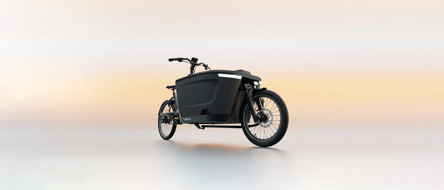 Tenways Cargo-ONE – E-Cargo Bike mit Bafang Motor 960 Wh Akku