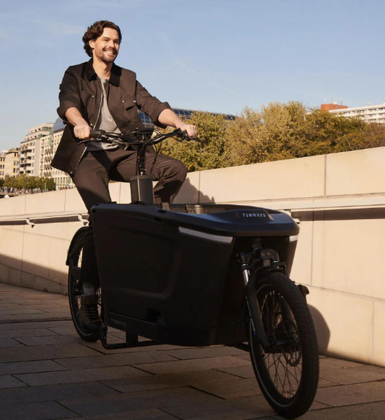 Tenways Cargo-ONE – E-Cargo Bike mit Bafang Motor 960 Wh Akku