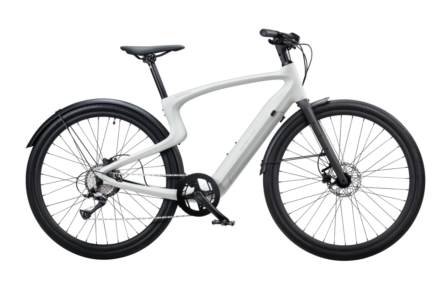 Urtopia E-Bike Carbon 1 Pro mit Shimano-CUES, GPS und Fingerabdruckscanner