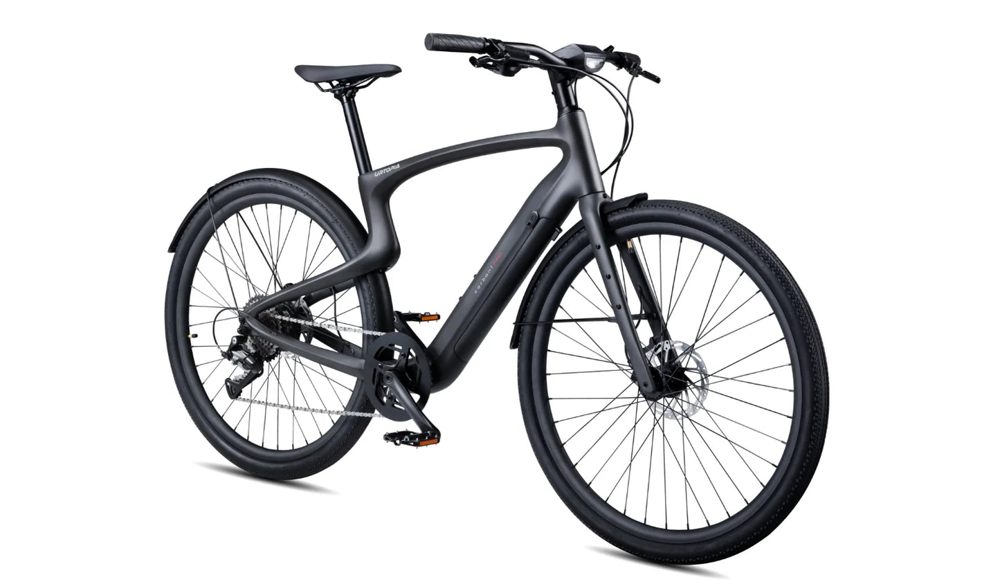 Urtopia E-Bike Carbon 1 Pro mit Shimano-CUES, GPS und Fingerabdruckscanner